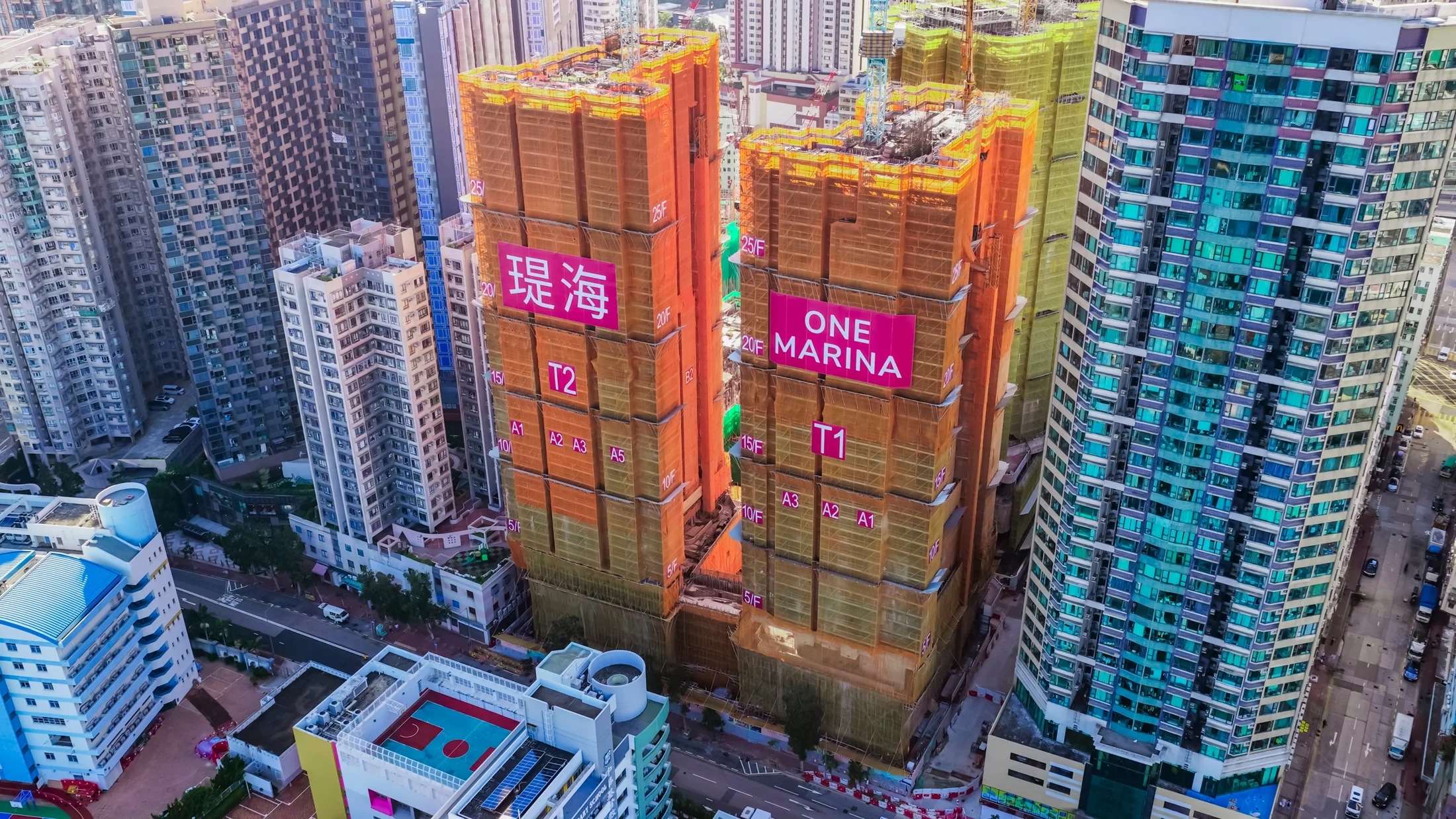 瑅海兩座住宅施工期間參考照片